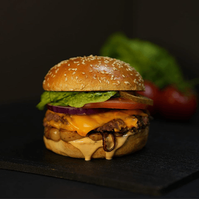 Classic Smashed Beef Burger