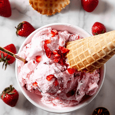 Strawberry Ice Cream